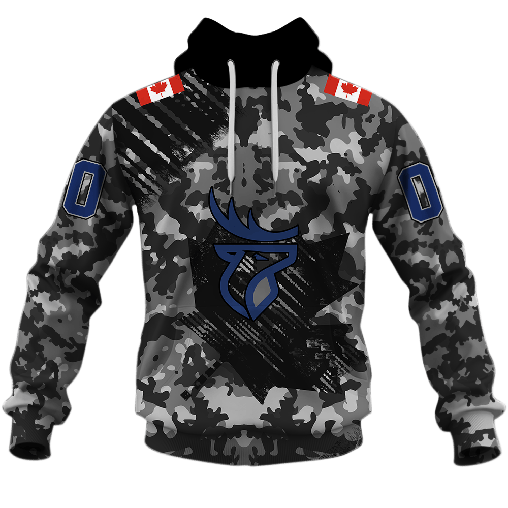 Edmonton Elks  Army Camouflage Shirt