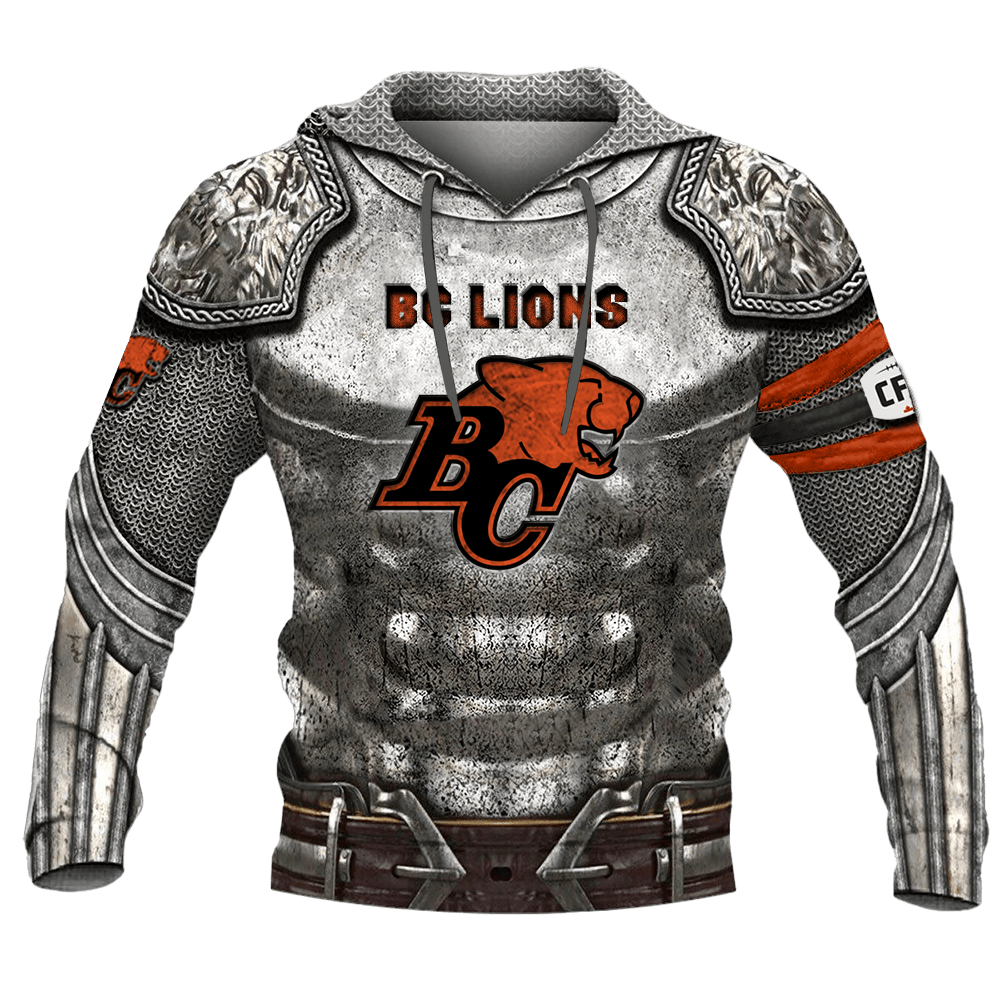 BC Lions Medieval Armor Design Shirts