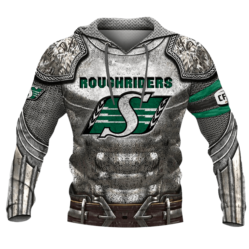 Saskatchewan Roughriders Medieval Armor Design Shirts