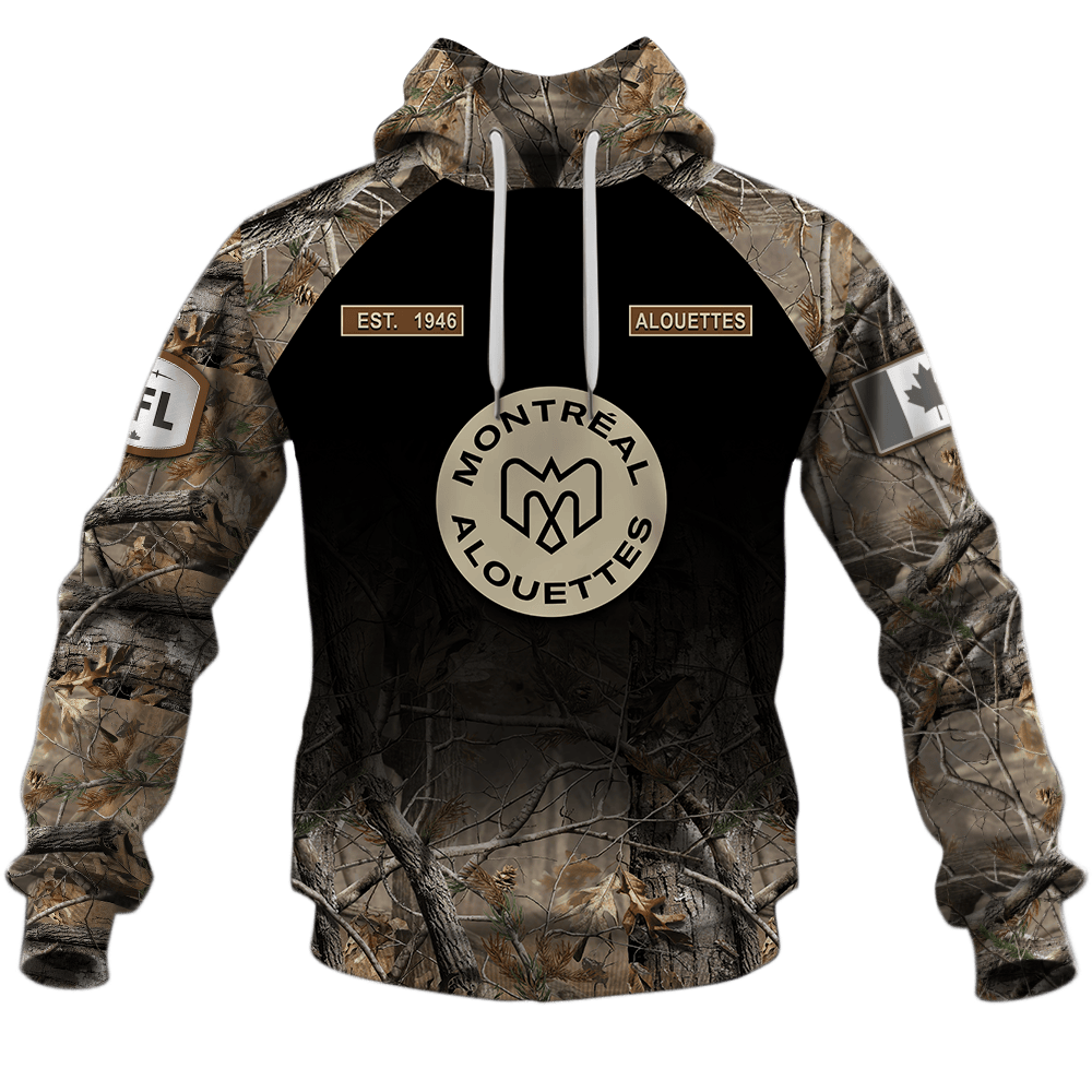 Montreal Alouettes Hunting Camo Design Shirts