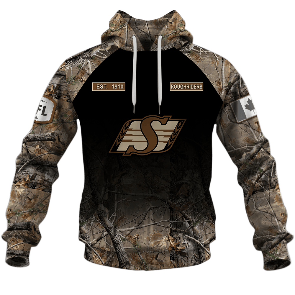 Saskatchewan Roughriders Hunting Camo Design Shirts