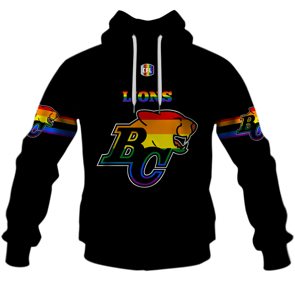 BC Lions LGBT Pride Design Shirt