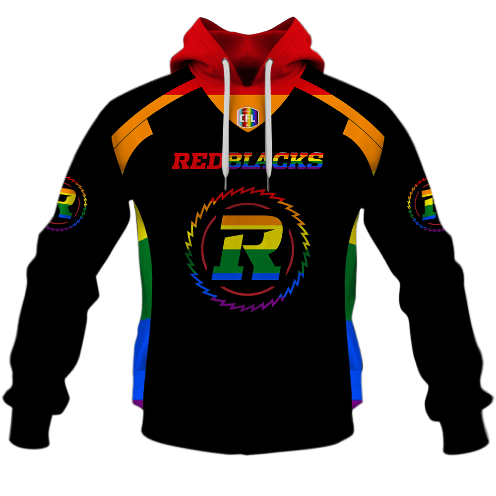 Ottawa Redblacks LGBT Pride Design Shirt