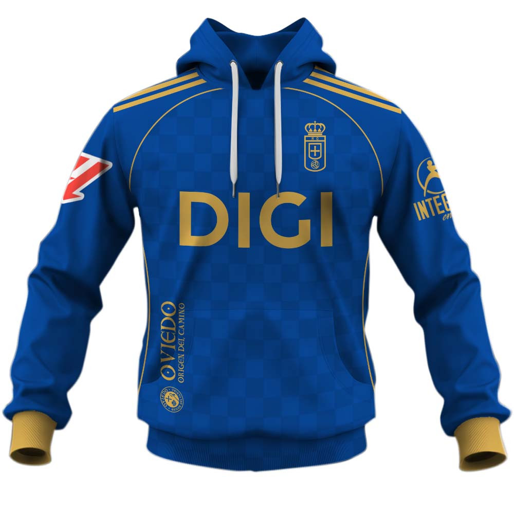 Real Oviedo La Liga 2526 Home Jersey Style Shirts