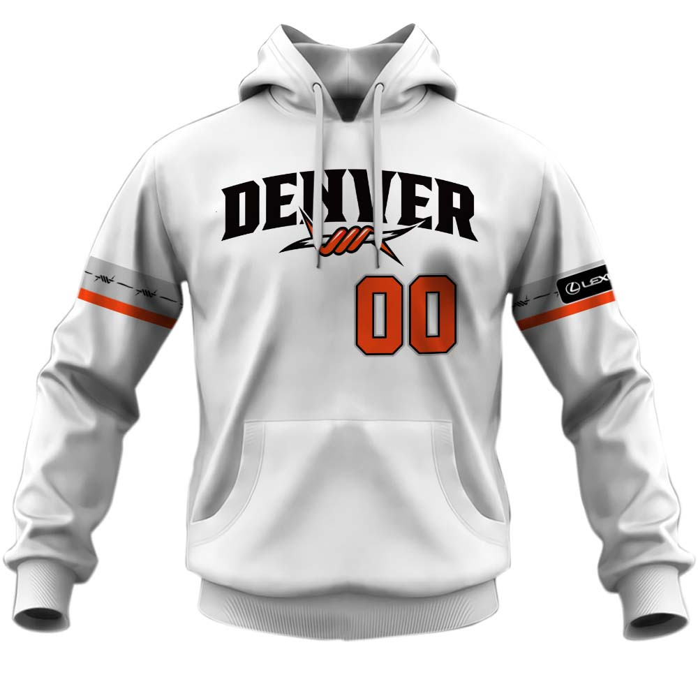 Denver Outlaws PLL Home Jersey Style Shirts