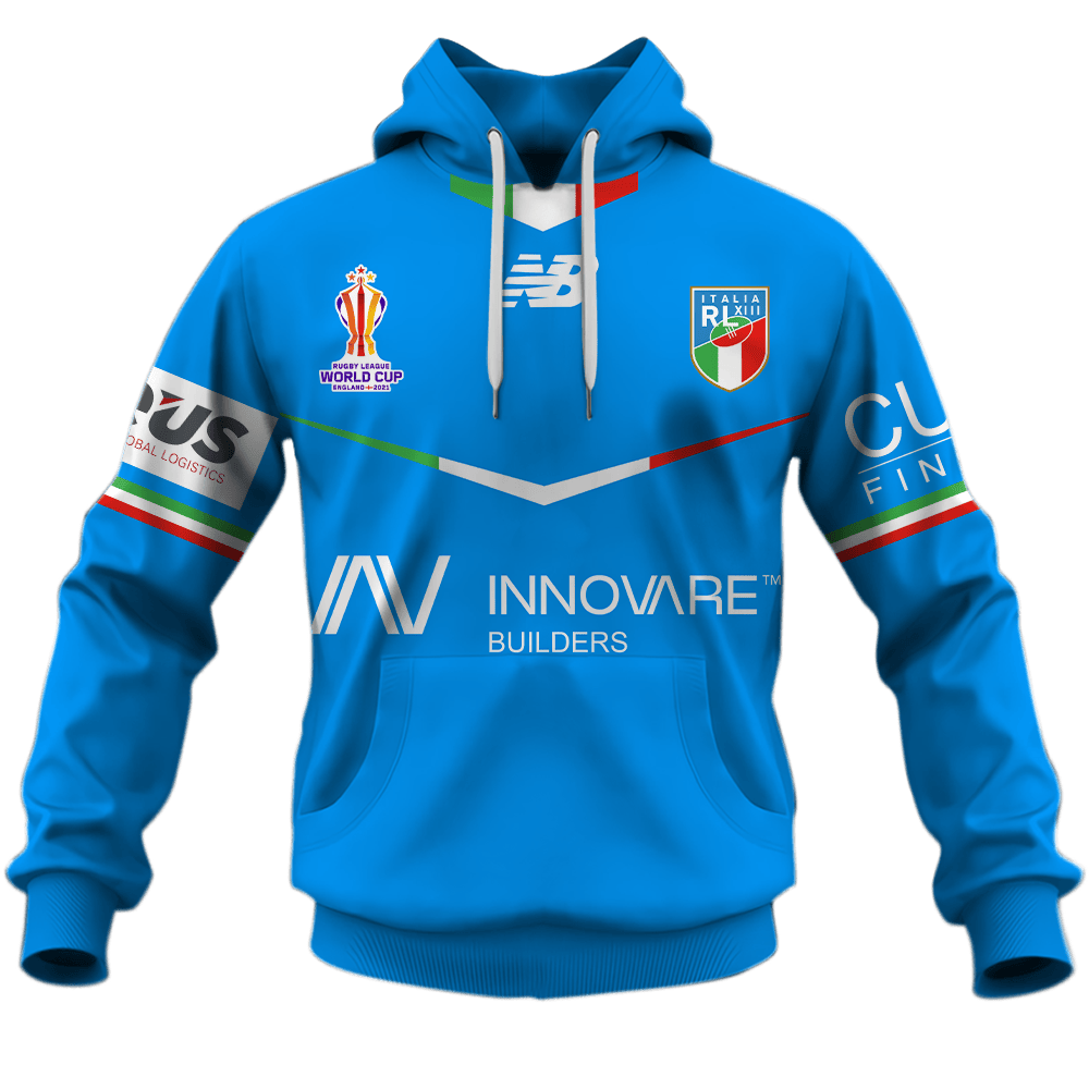 Italy Rugby League World Cup 2022 Shirt