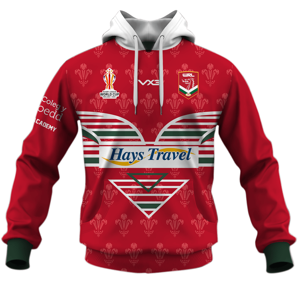 Wales Rugby League World Cup 2022 Shirt