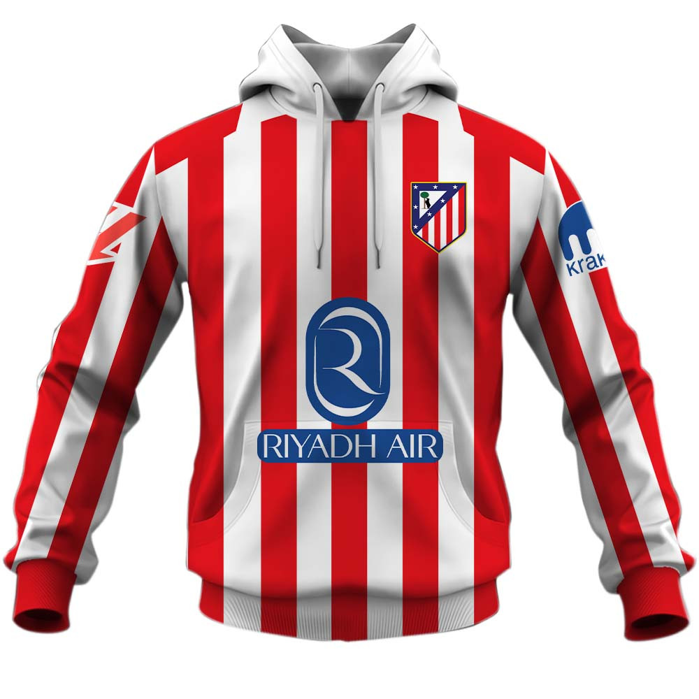 Atlético Madrid LaLiga 2526 Home Jersey Style Shirts