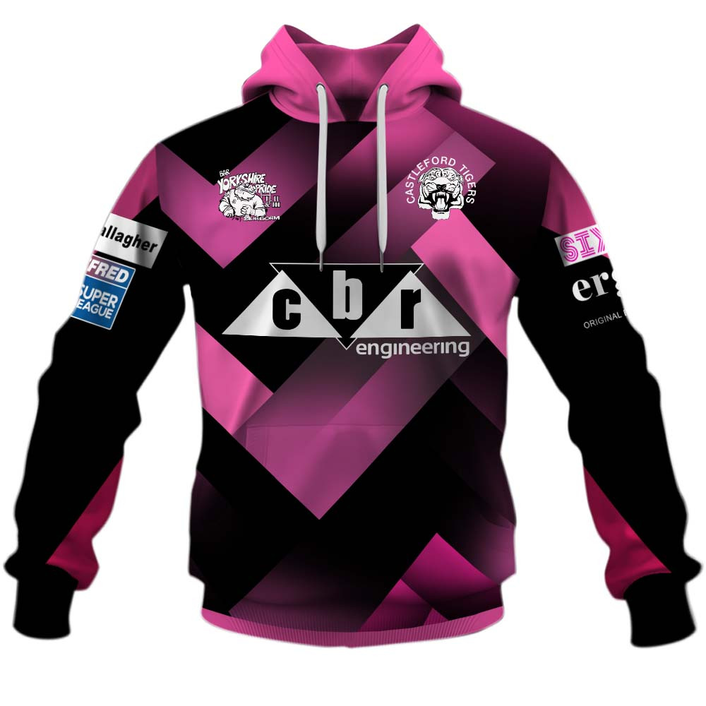 Castleford Tigers 2025 Away Jersey Style Shirts