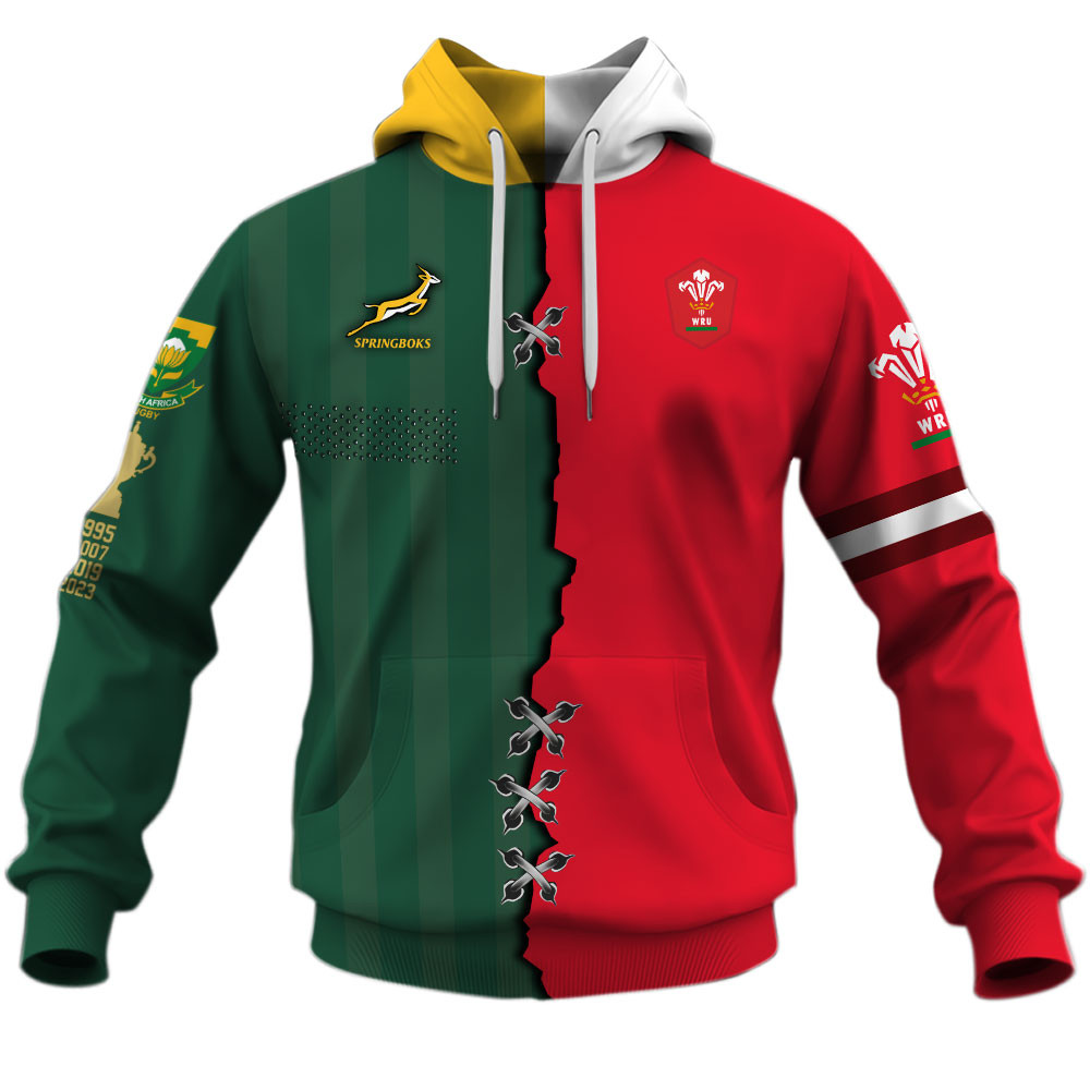 Wales Rugby x South Africa Boks Special Shirts
