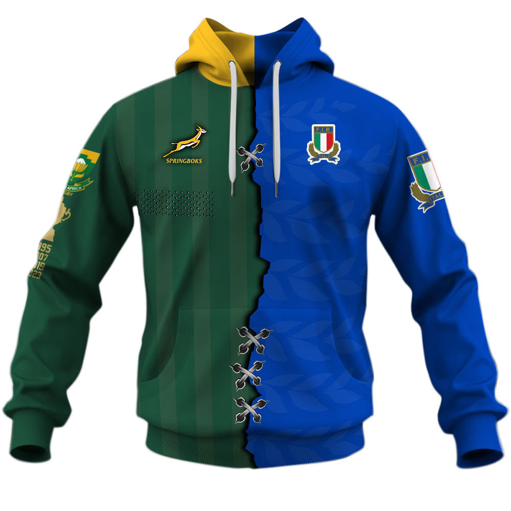 Italy Rugby x South Africa Boks Special Shirts