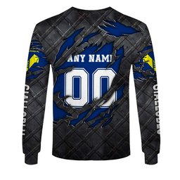 Hellas Verona F.C Serie A Black Metal Design Shirt