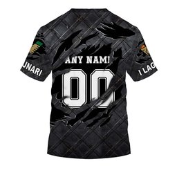 Venezia F.C Serie A Black Metal Design Shirt