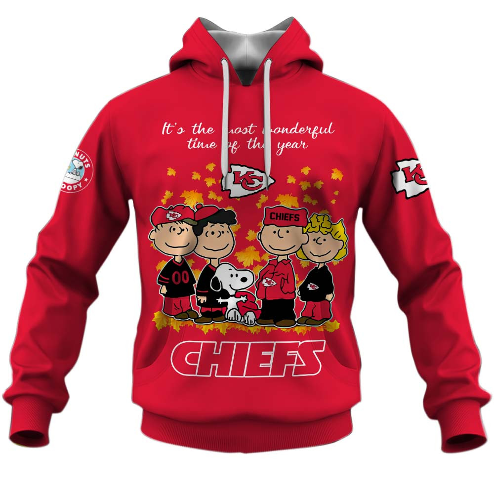 Kansas City Chiefs Welcome the season with Snoopy Design Hoodie