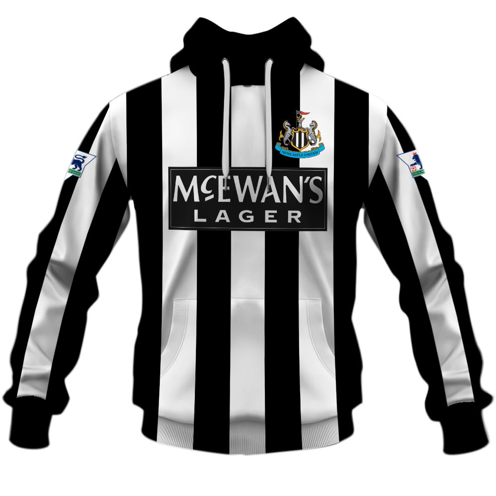 Newcastle United F.C 1994 1995 Home Jersey Style Shirts