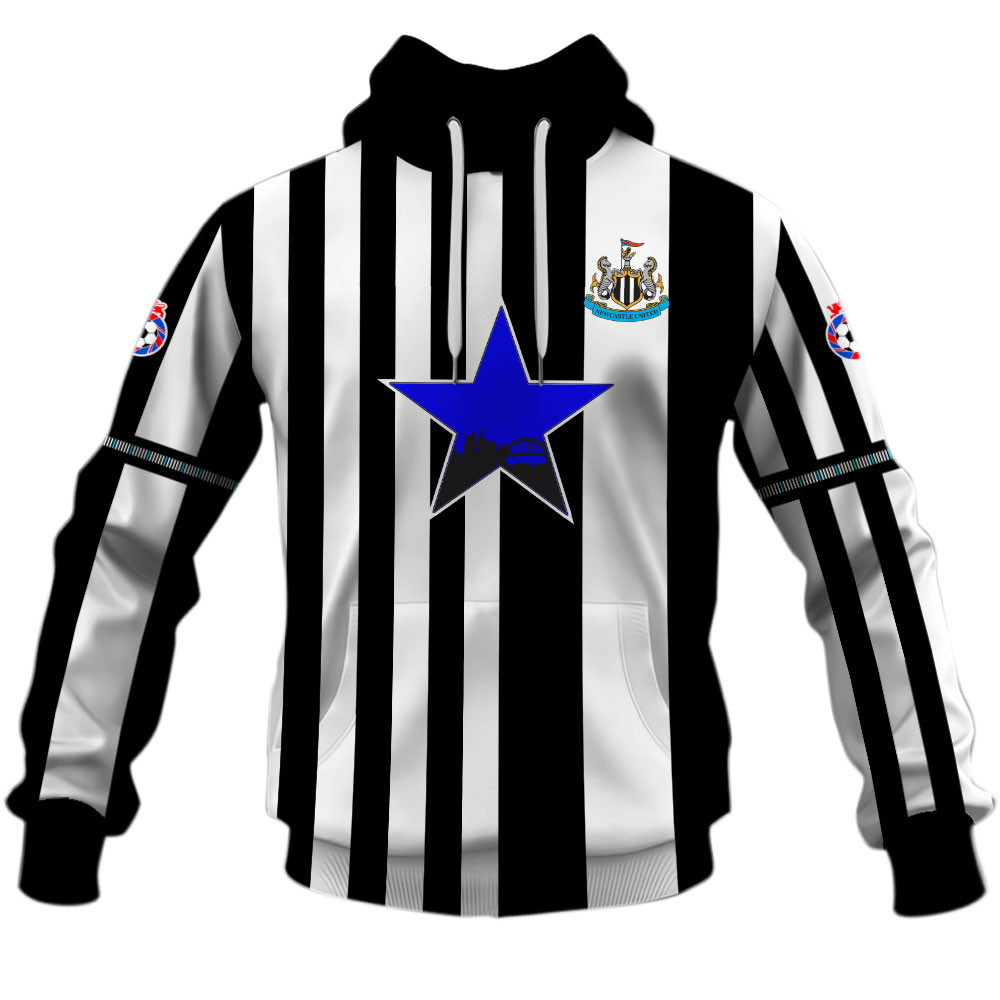 Newcastle United F.C 1991 1992 Home Jersey Style Shirts