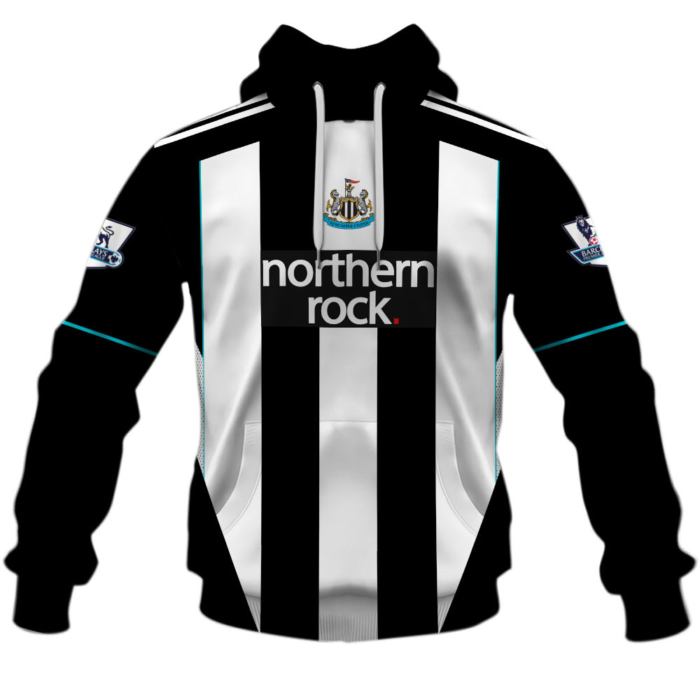 Newcastle United F.C 2007 2009 Home Jersey Style Shirts