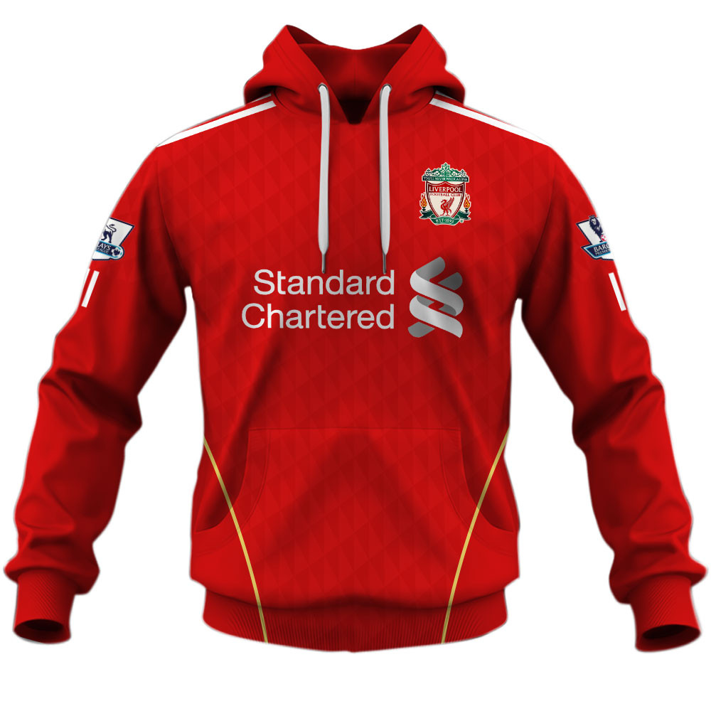 Liverpool F.C 2010 2012 Home Jersey Style Shirts