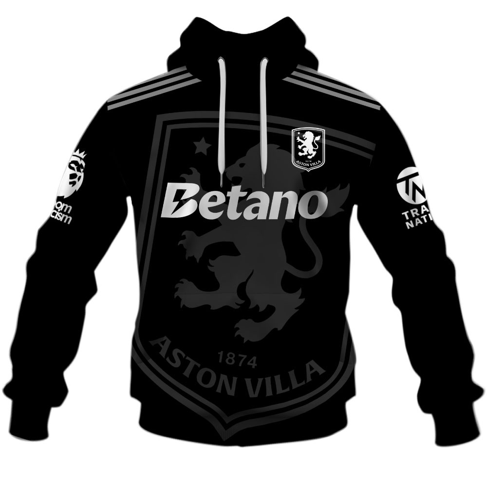 Aston Villa F.C Monochrome Style Shirts