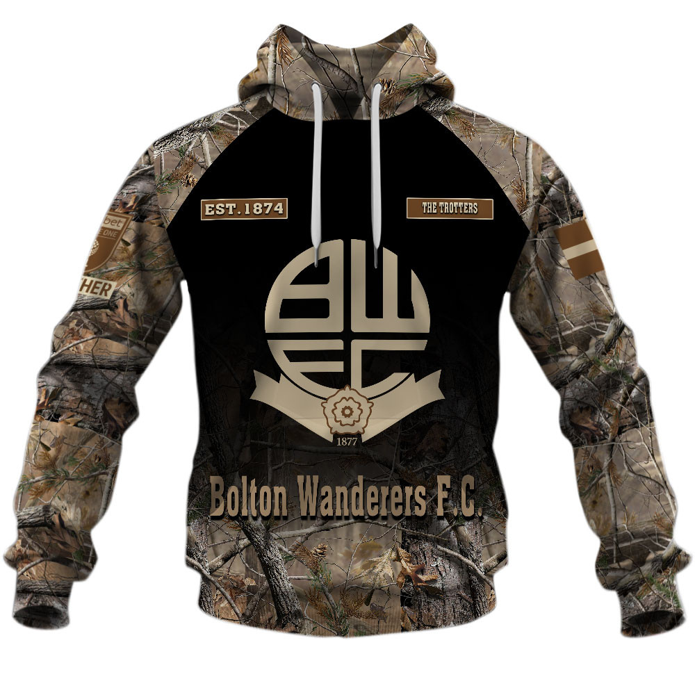 Bolton Wanderers F.C Hunting Camo Style Shirts