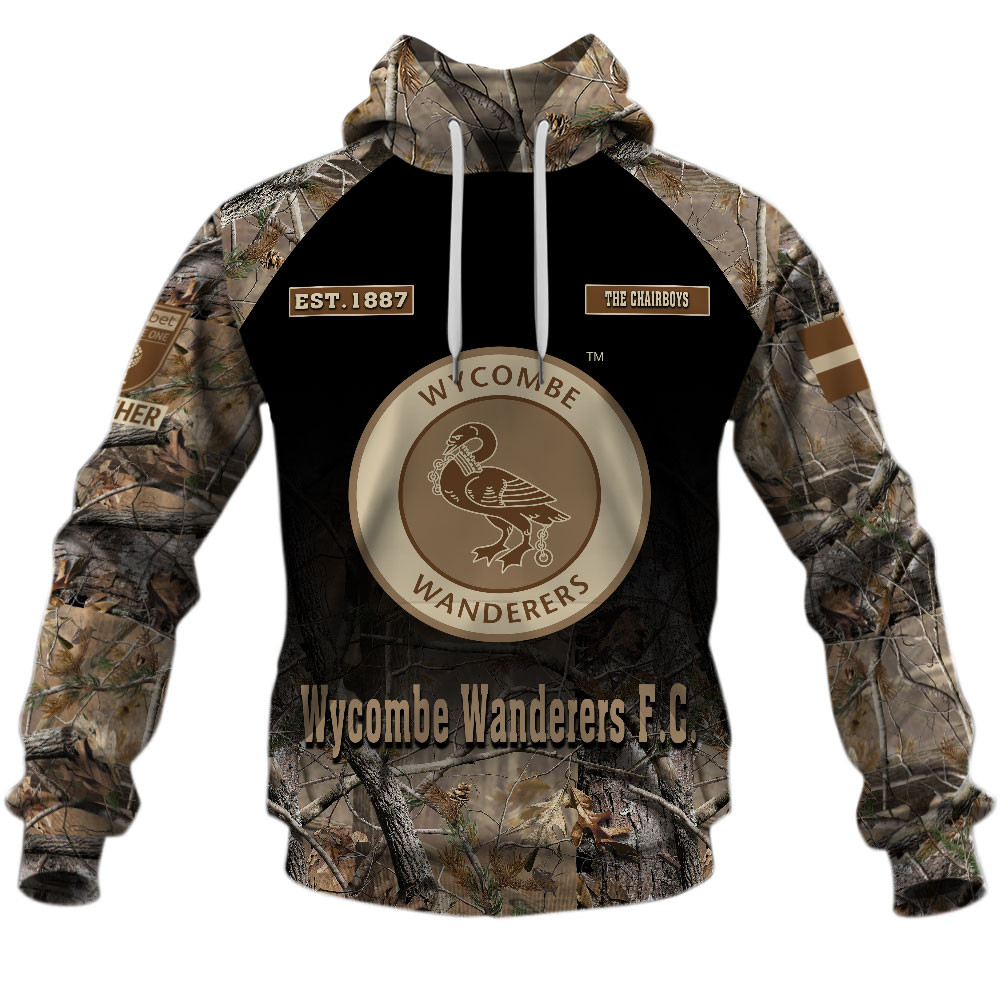 Wycombe Wanderers F.C Hunting Camo Style Shirts