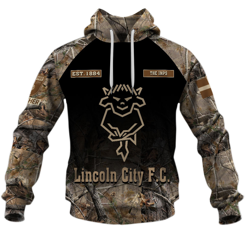Lincoln City F.C Hunting Camo Style Shirts