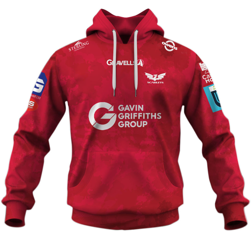 Scarlets United Rugby Championship Jersey Style Shirts