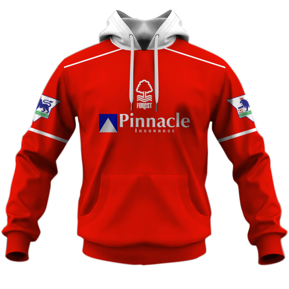 Nottingham Forest F.C 1998 1999 Home Jersey Style Shirts