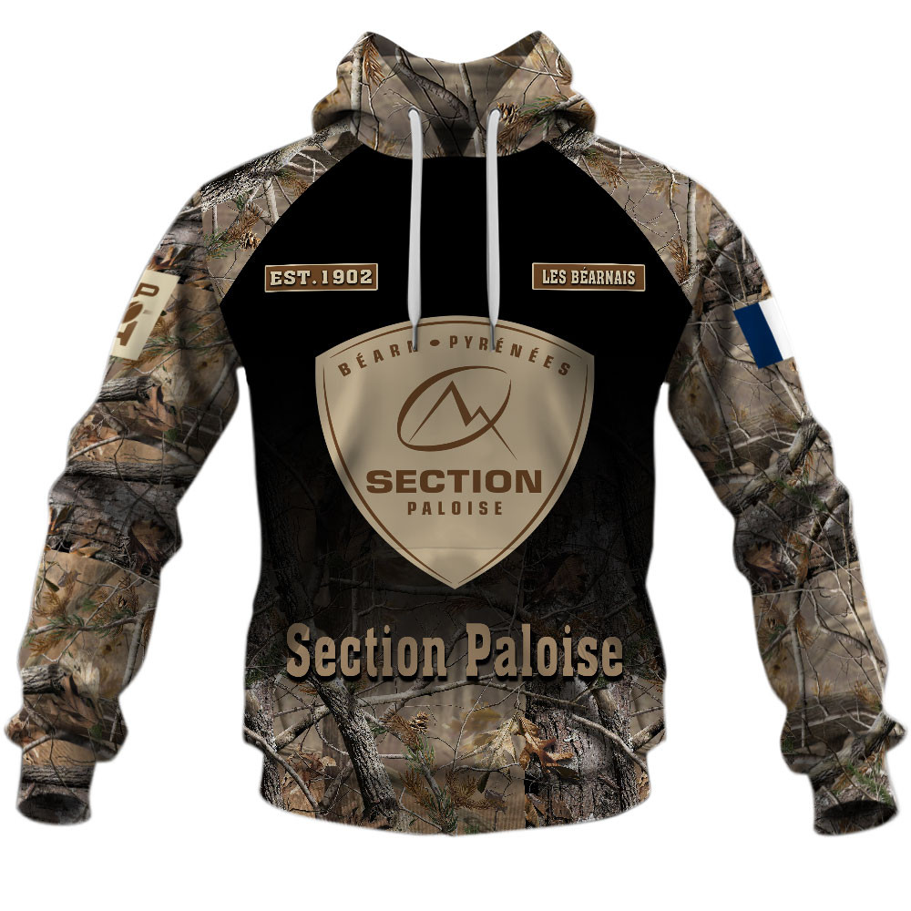 Section Paloise Hunting Camo Style Shirts