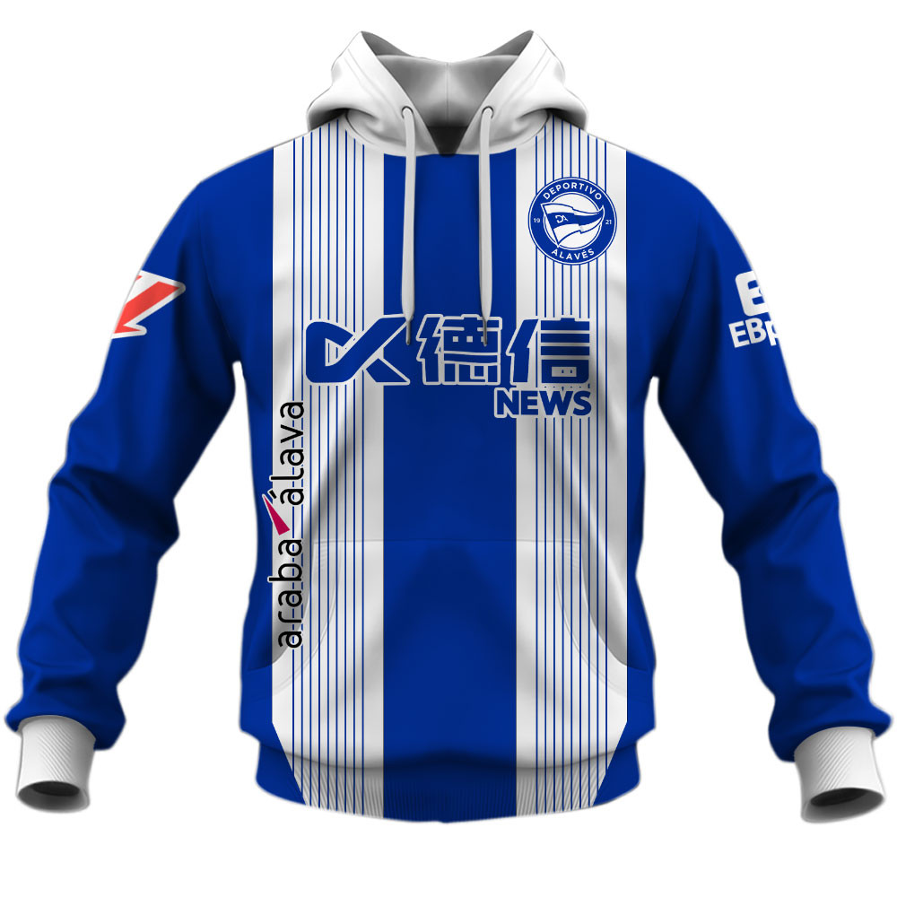 Deportivo Alavés Home Jersey Style Shirts