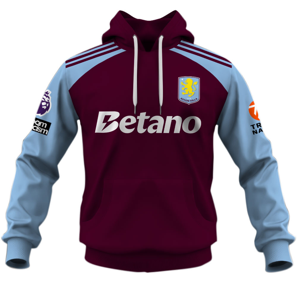 Aston Villa FC Home Jersey Style Shirts