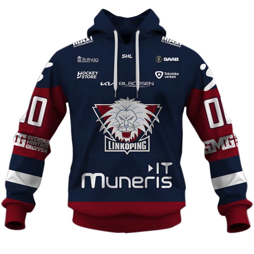 Linkoping HC Home Jersey Style Shirts