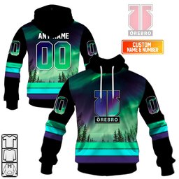 SHL Orebro HK Northern Lights Design Shirts