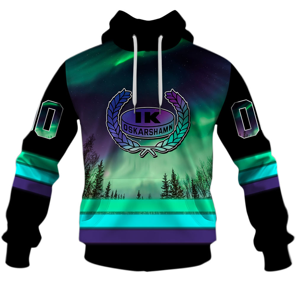 SHL IK Oskarshamn Northern Lights Design Shirts