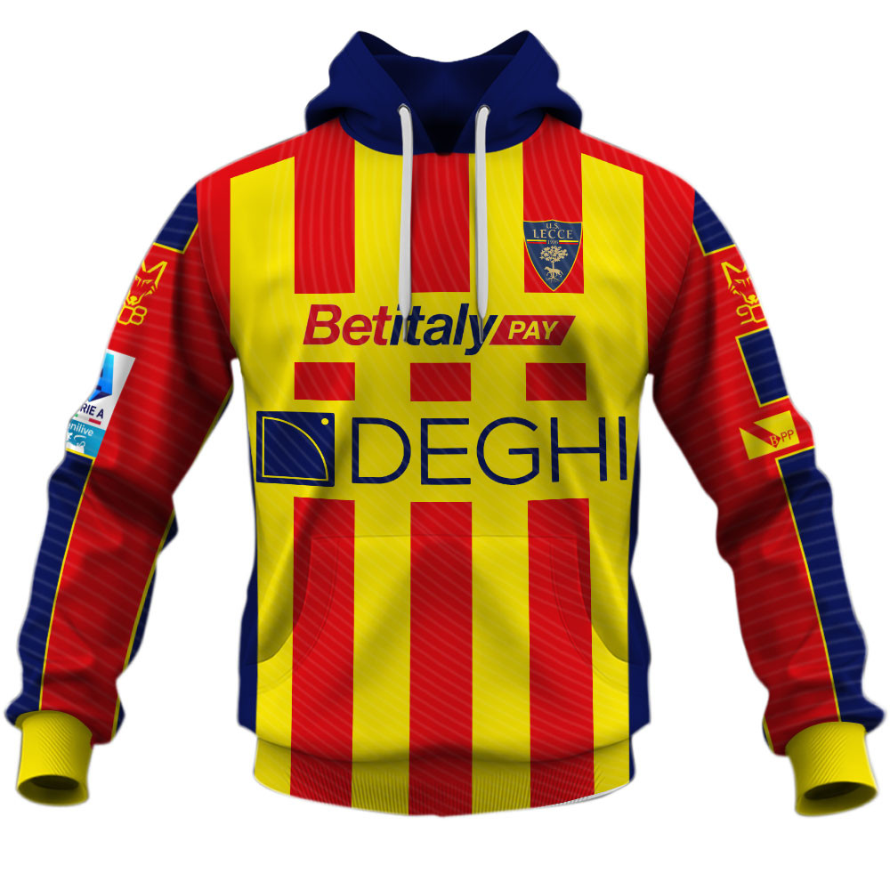 U.S. Lecce Home Jersey Style Shirts