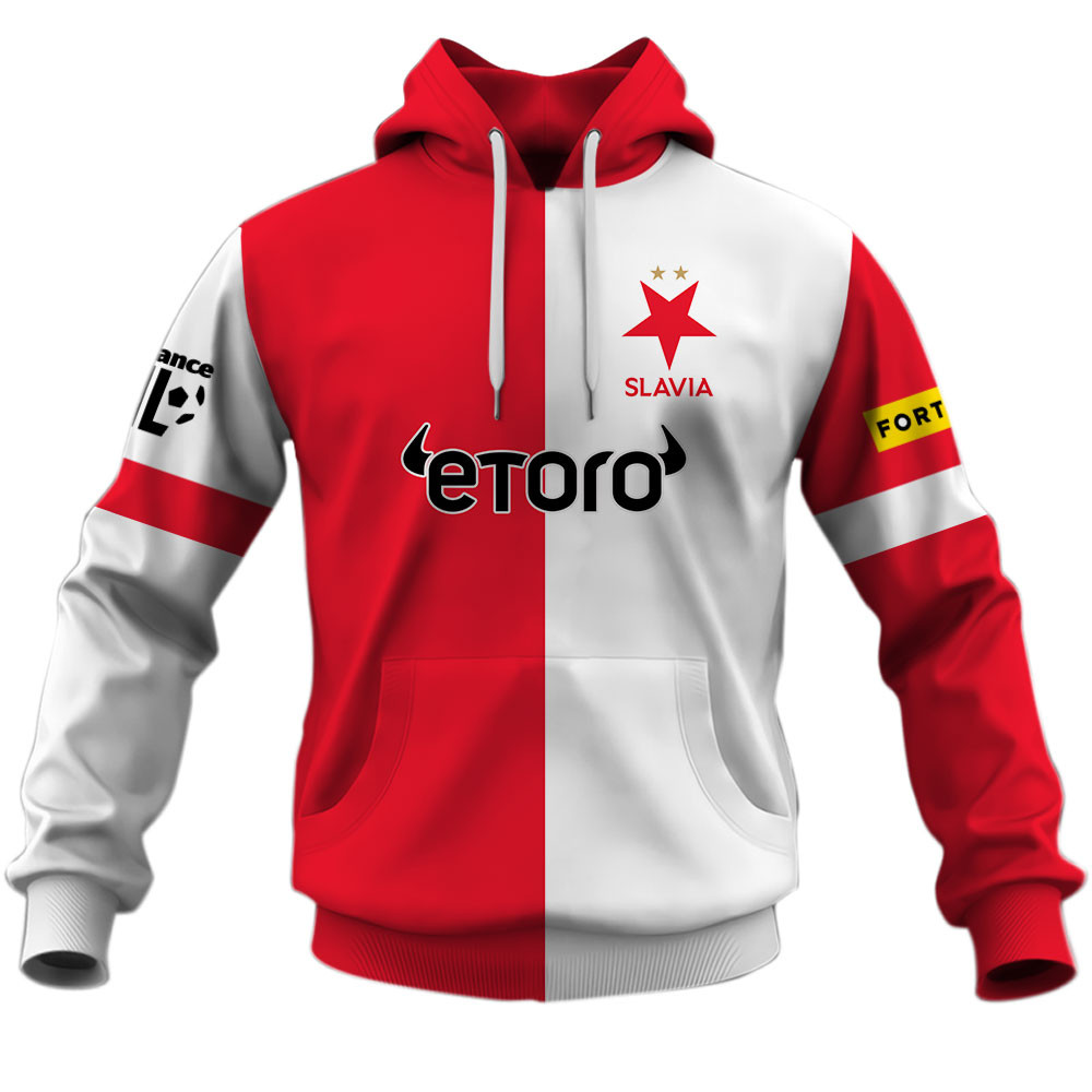 SK Slavia Praha Home Jersey Style Shirts
