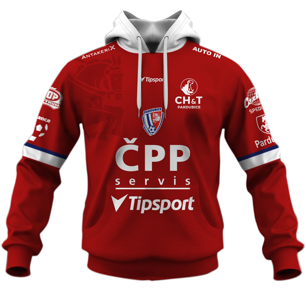FK Pardubice  Home Jersey Style Shirts
