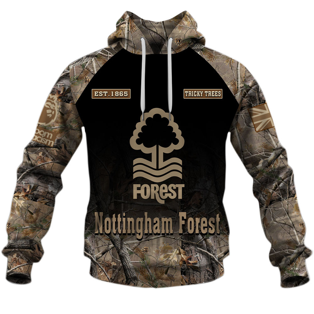 Nottingham Forest F.C Hunting Camo Design Shirts