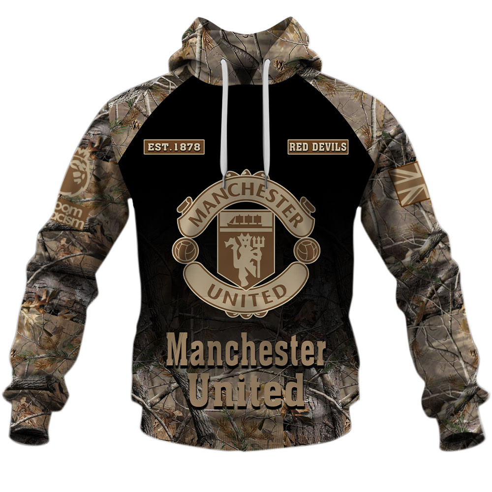 Manchester United F.C Hunting Camo Design Shirts