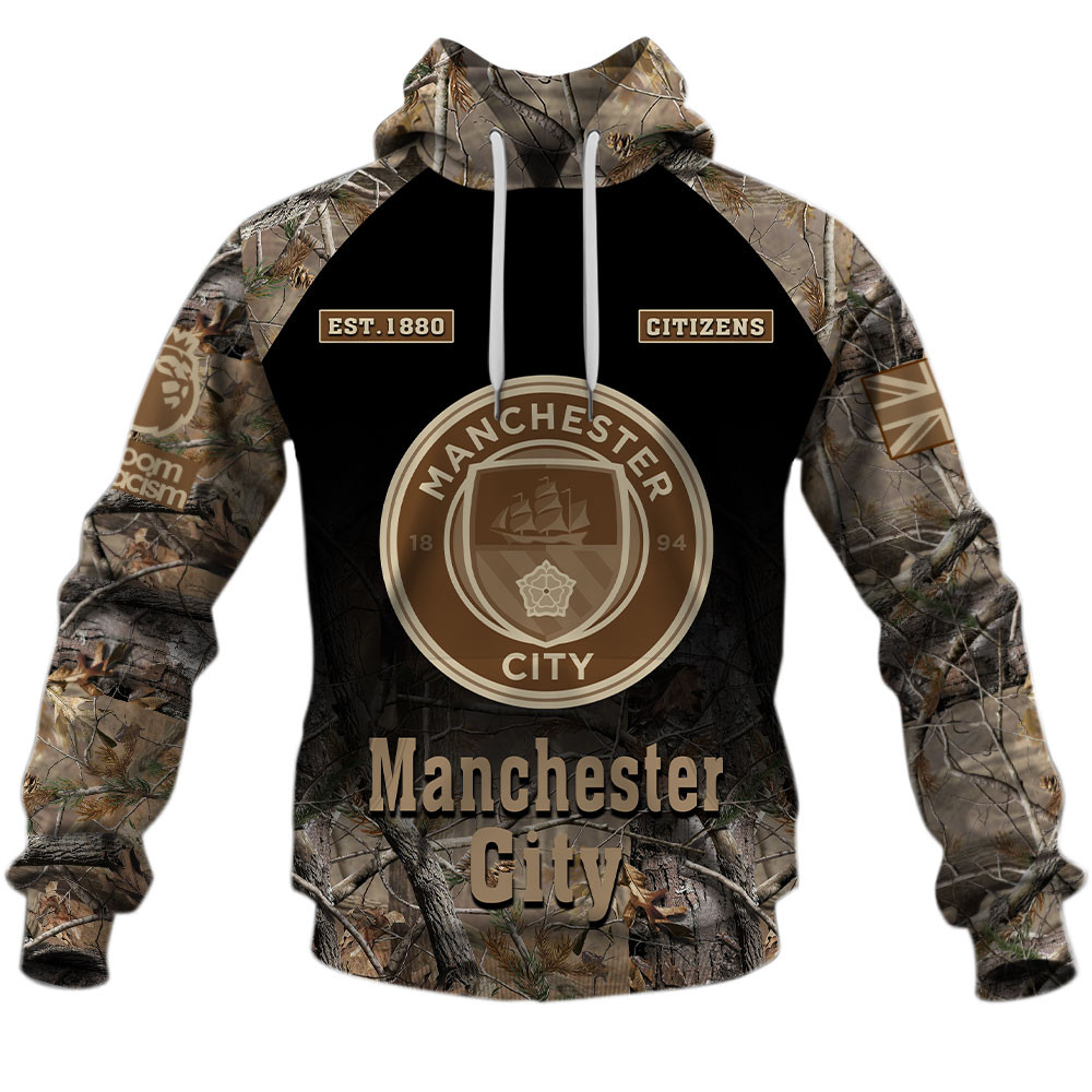 Manchester City F.C Hunting Camo Design Shirts