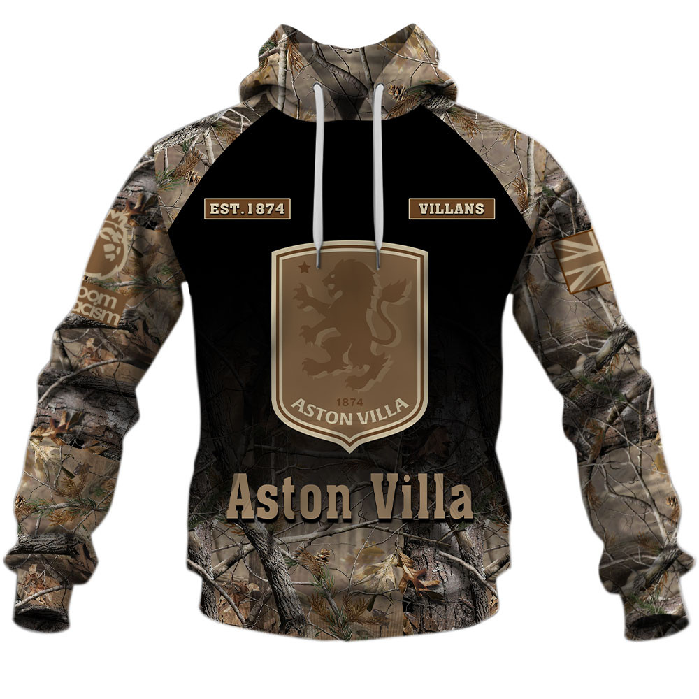 Aston Villa F.C Hunting Camo Design Shirts