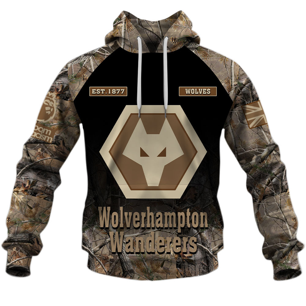 Wolverhampton Wanderers F.C Hunting Camo Design Shirts