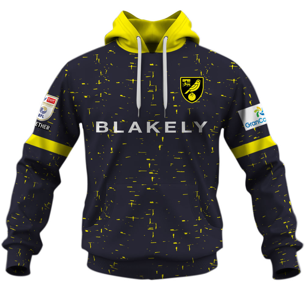 Norwich City F.C 2425 Away Jersey Style Shirts