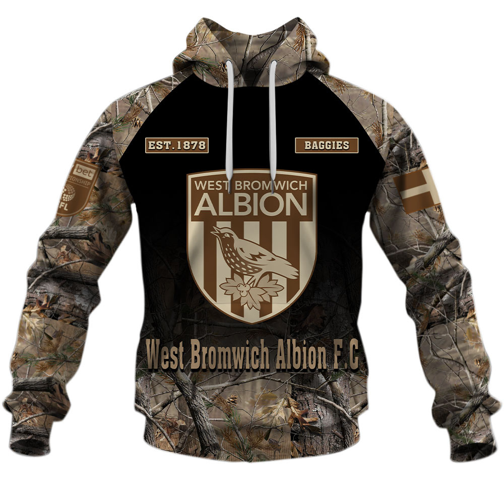 West Bromwich Albion F.C Hunting Camo Style Shirts