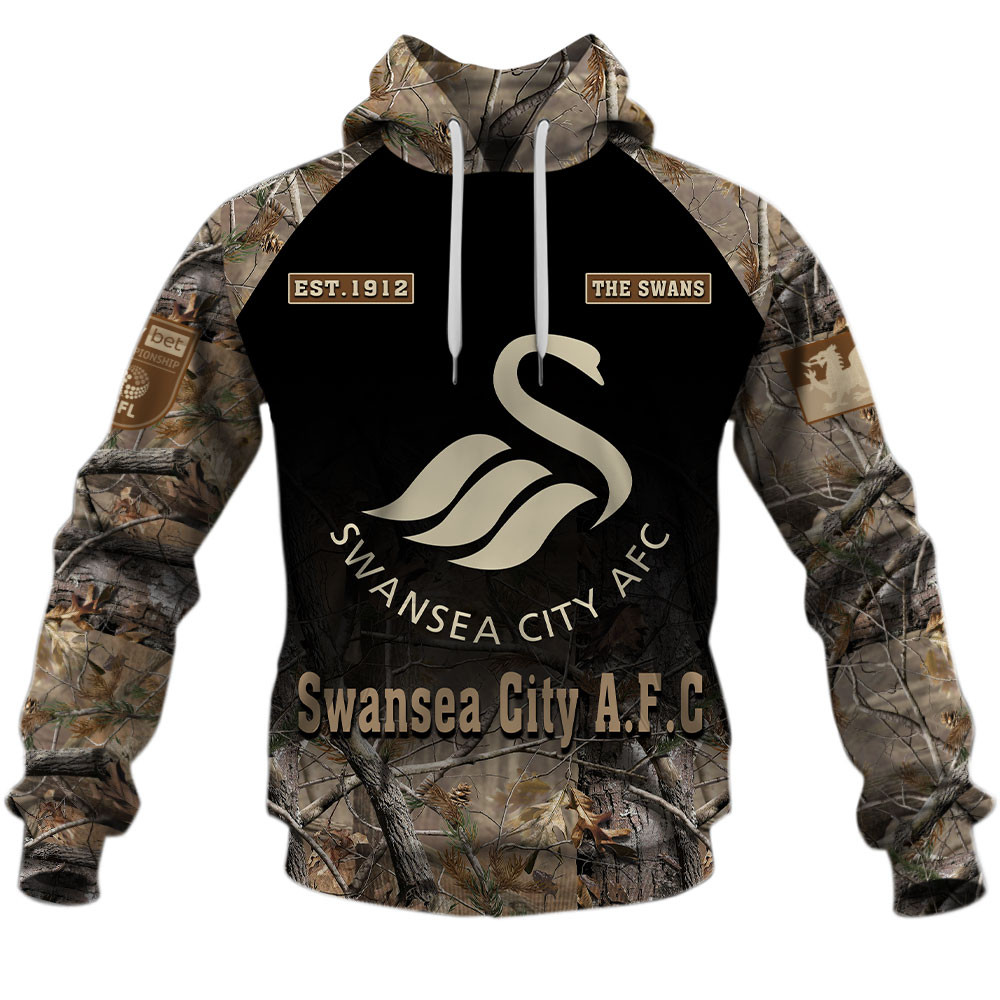 Swansea City A.F.C Hunting Camo Style Shirts