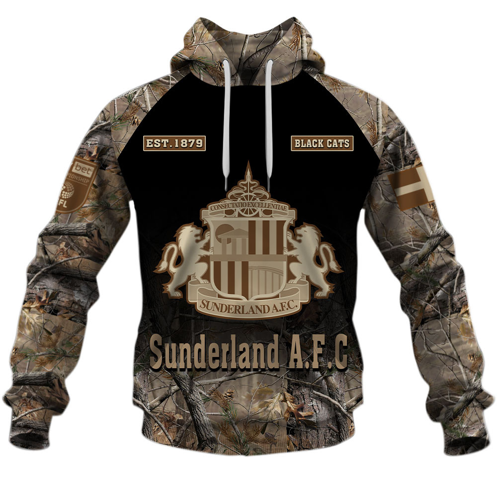Sunderland A.F.C Hunting Camo Style Shirts