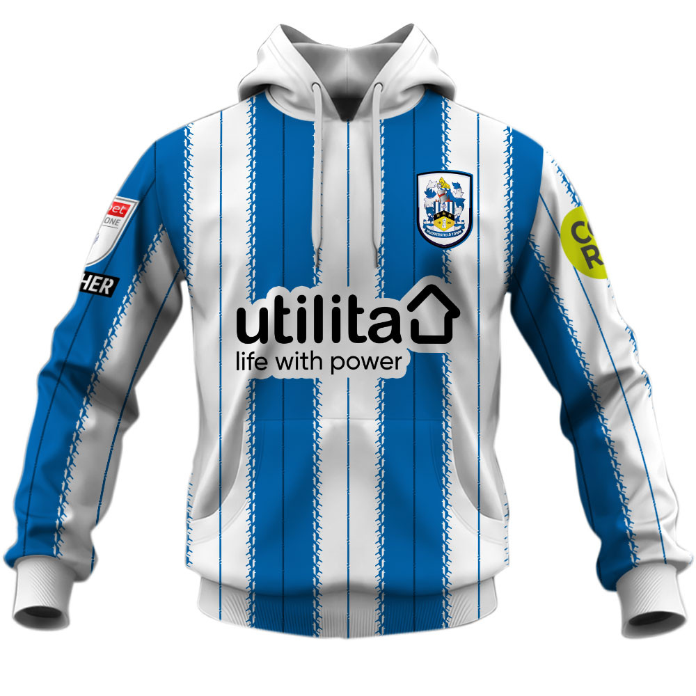 Huddersfield Town A.F.C Home Jersey Style Shirts