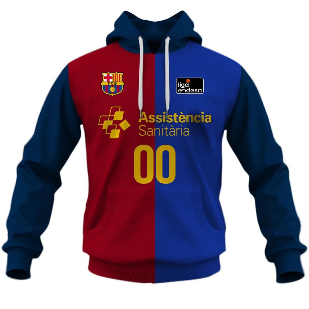 FC Barcelona Bàsquet Liga ACB Jersey Style Shirts