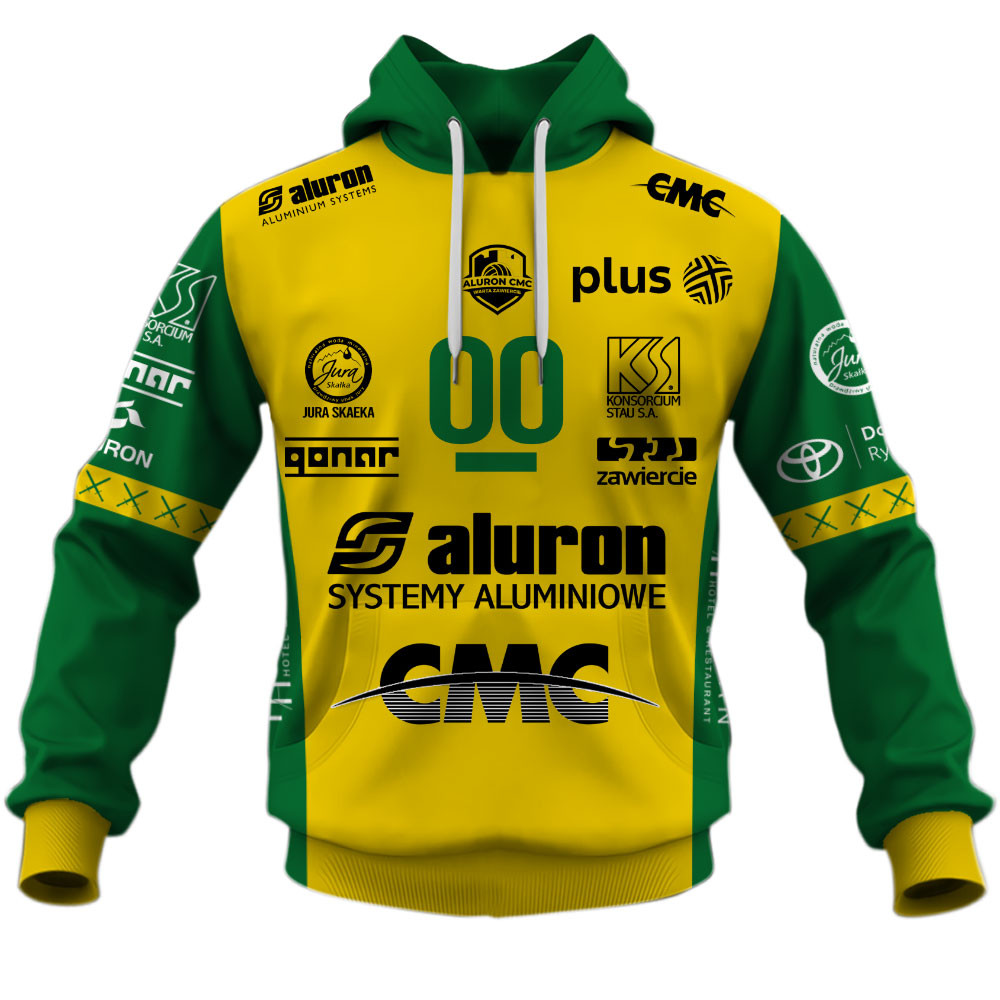 Warta Zawiercie PlusLiga Volleyball Home Jersey Style Shirts
