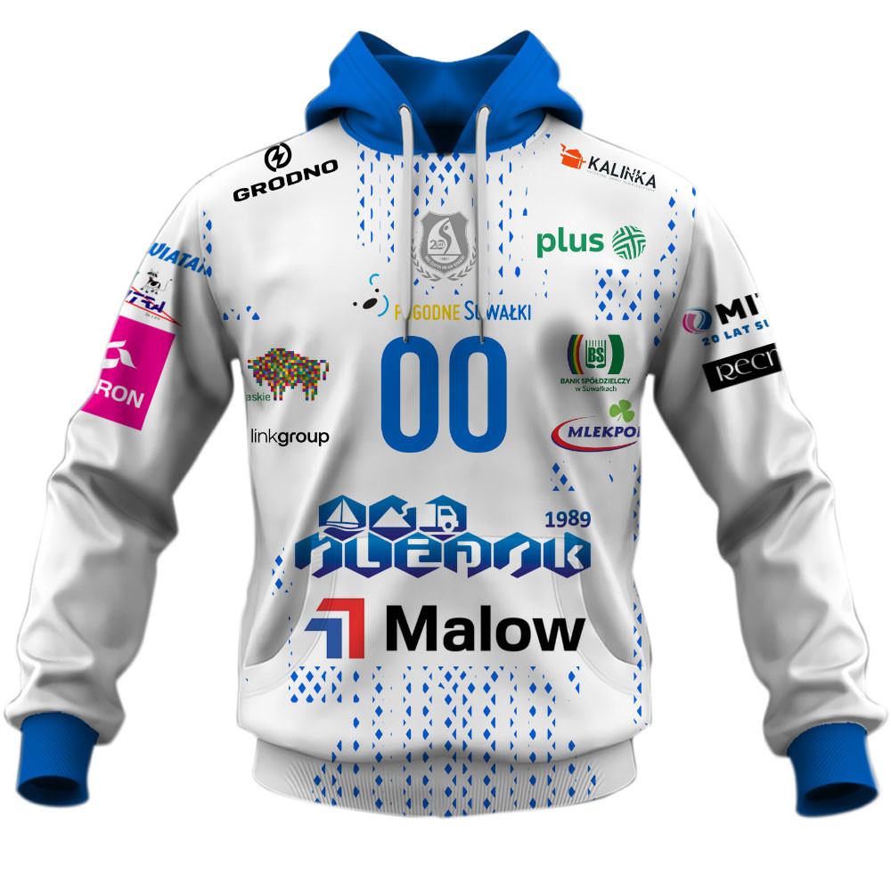 Ślepsk Suwałki PlusLiga Volleyball Home Jersey Style Shirts